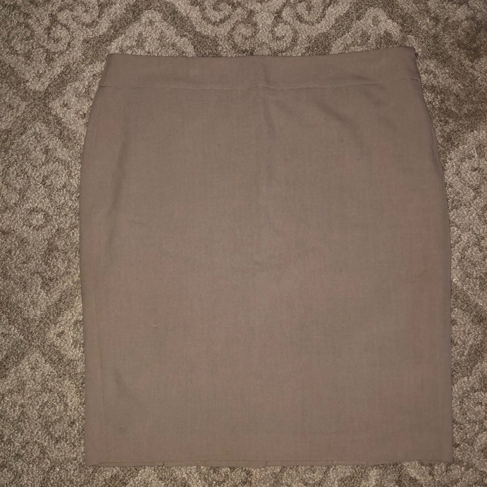 Beige Ann Taylor skirt suit